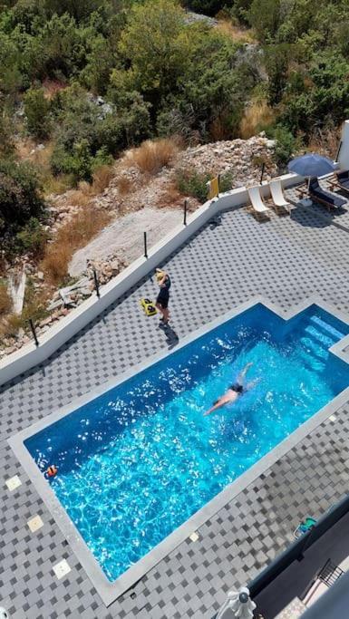 Apartment Vista Oasis With Pool And Terrace Trogir Exterior photo